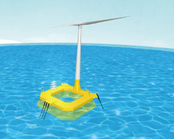 Development of a Floating Offshore Wind Turbine