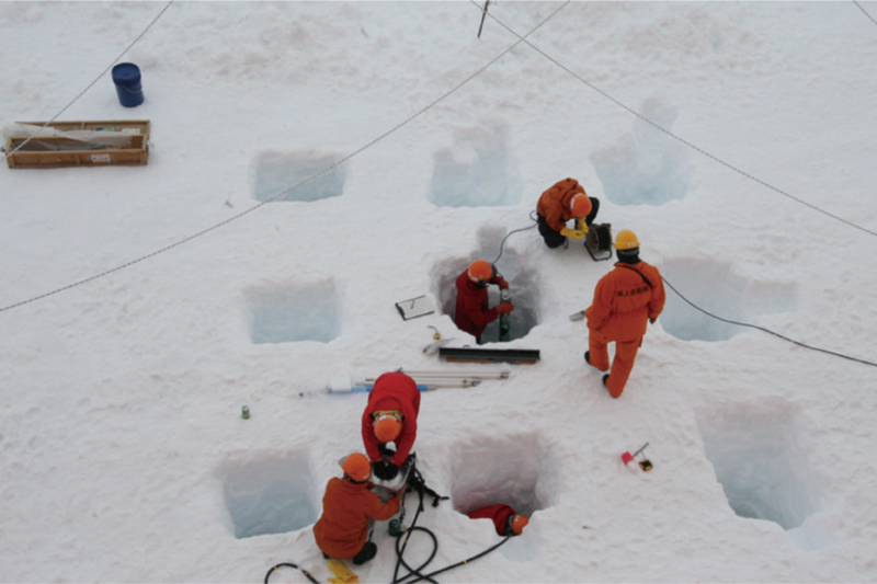 Supporting Japanese Antarctic Research Expedition