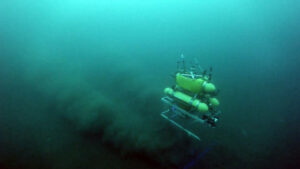 AUV Tri-TON following the seafloor